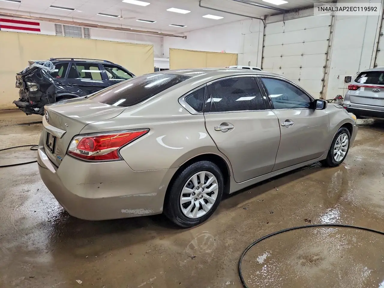 2014 NISSAN ALTIMA VIN 1N4AL3AP2EC119592 — фото 3