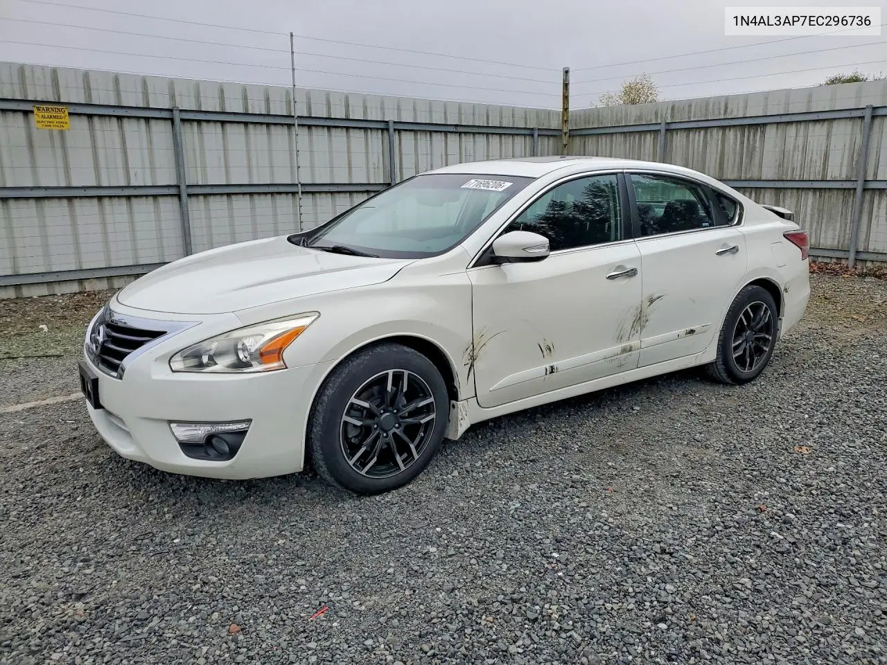 NISSAN ALTIMA 2014, VIN 1N4AL3AP7EC296736
