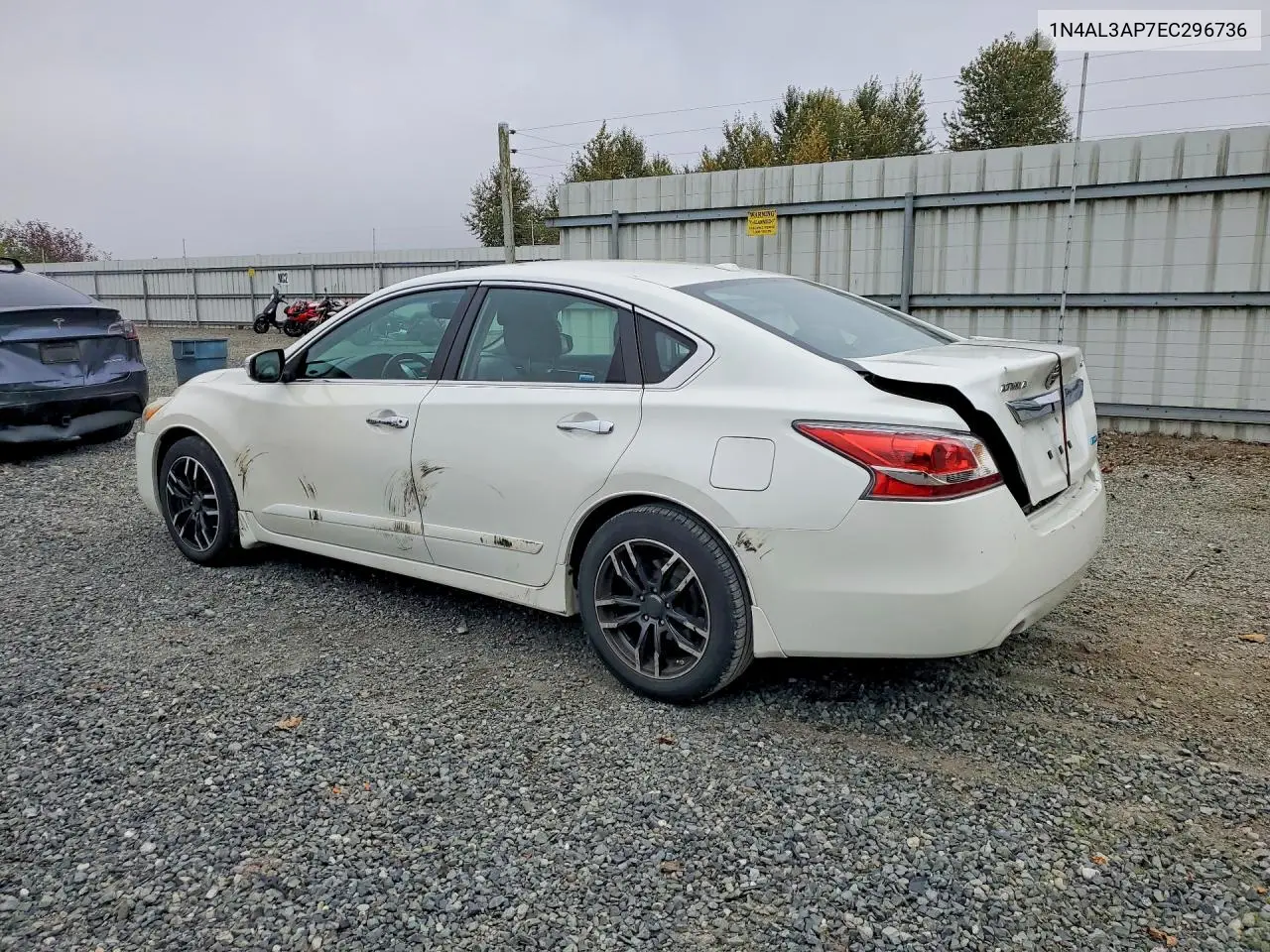 2014 NISSAN ALTIMA VIN 1N4AL3AP7EC296736 — фото 2