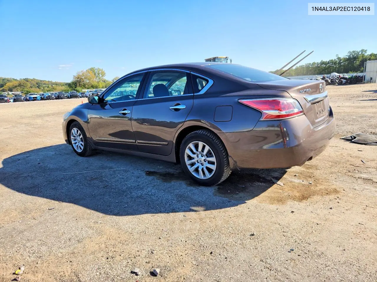 2014 NISSAN ALTIMA VIN 1N4AL3AP2EC120418 — фото 2
