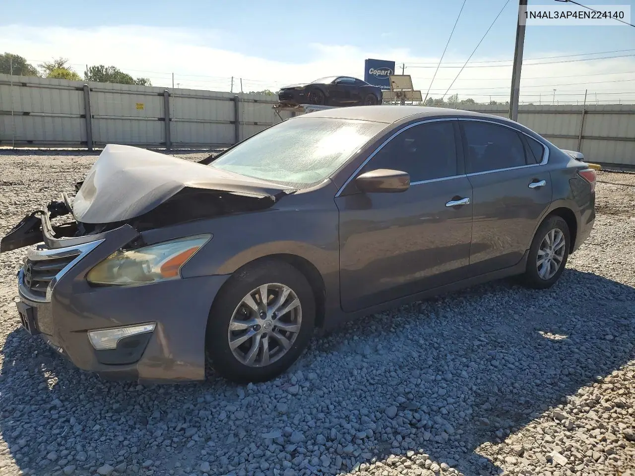 NISSAN ALTIMA 2014, VIN 1N4AL3AP4EN224140