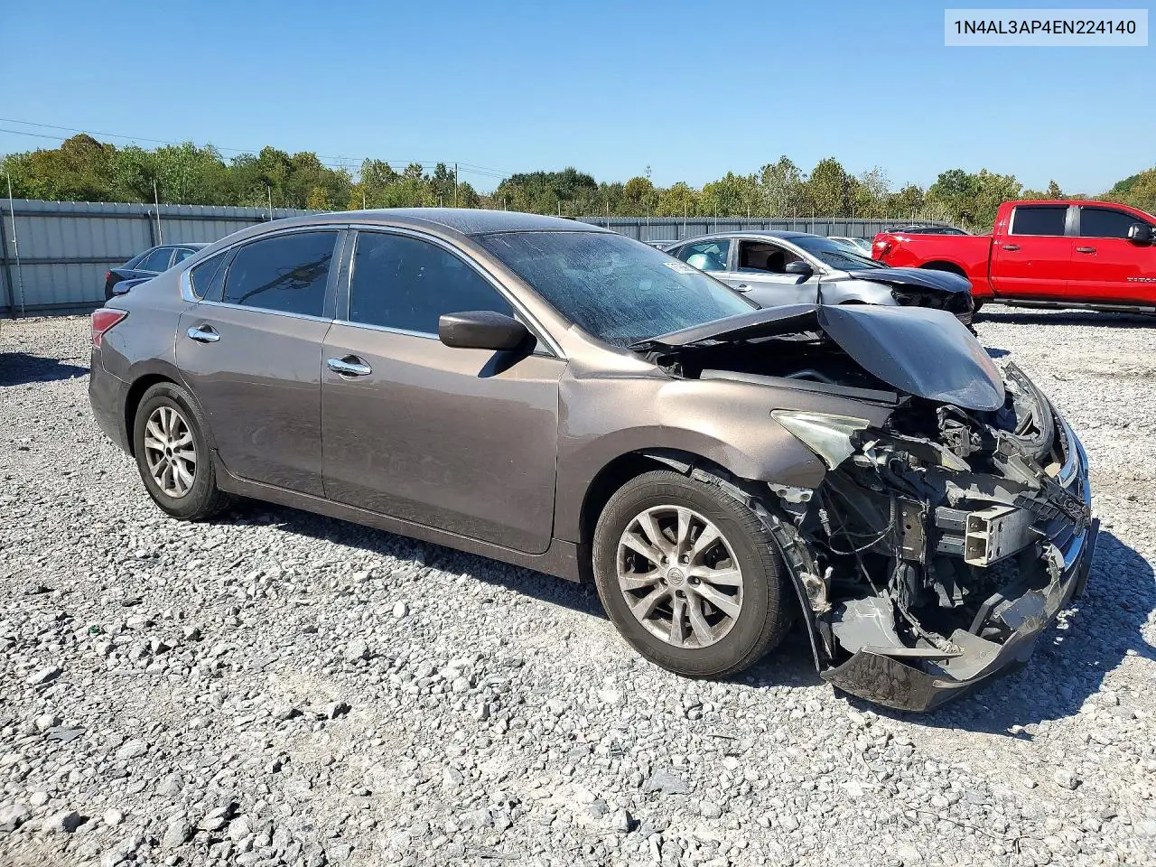 2014 NISSAN ALTIMA VIN 1N4AL3AP4EN224140 — фото 4