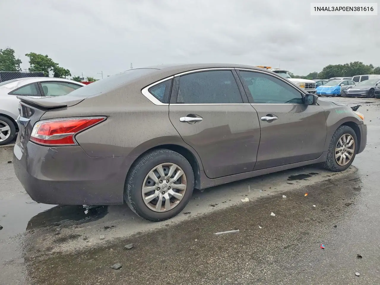 2014 NISSAN ALTIMA VIN 1N4AL3AP0EN381616 — фото 3