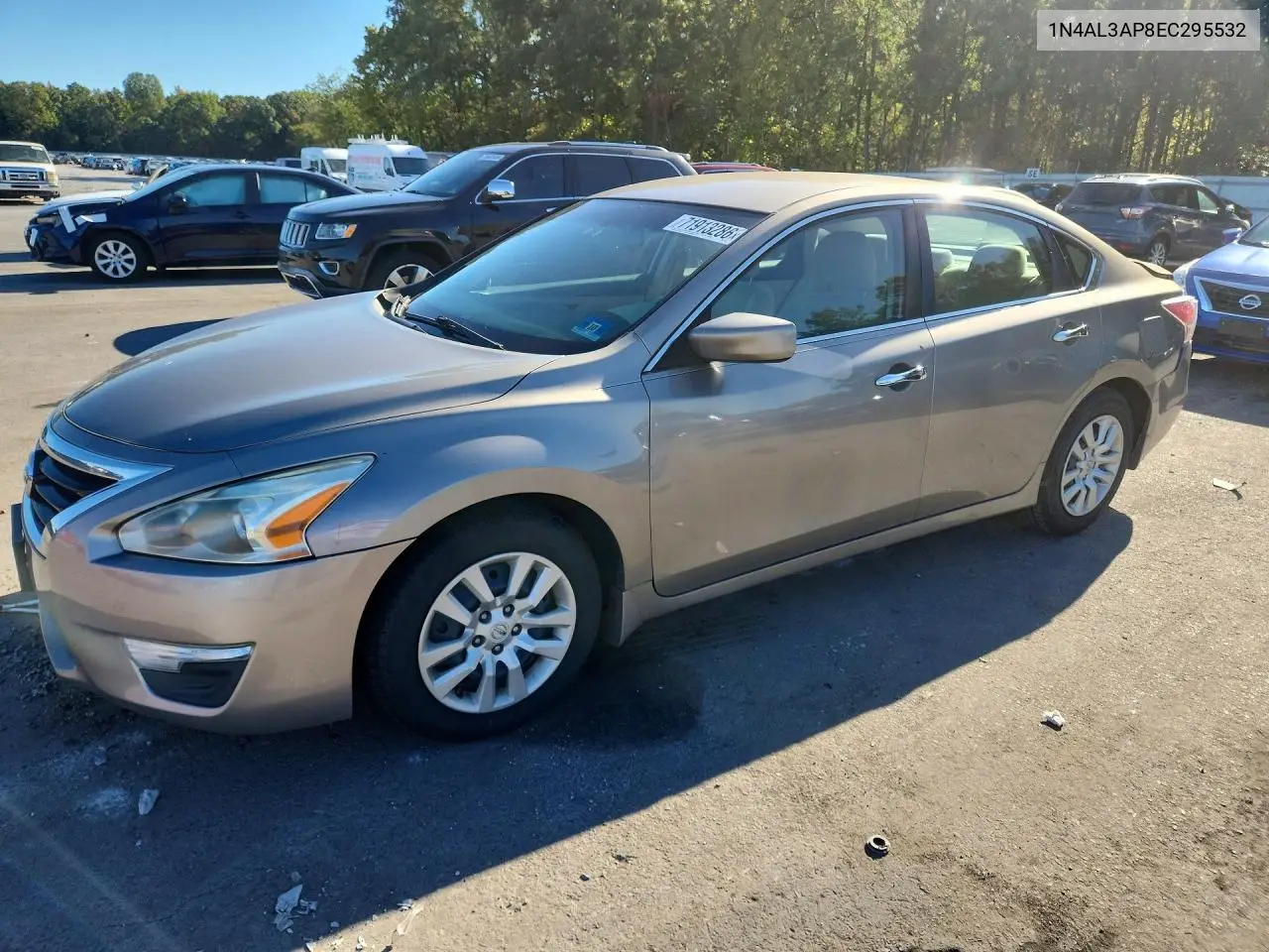 NISSAN ALTIMA 2014, VIN 1N4AL3AP8EC295532