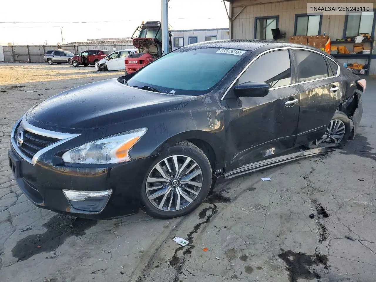 NISSAN ALTIMA 2014, VIN 1N4AL3AP2EN243110