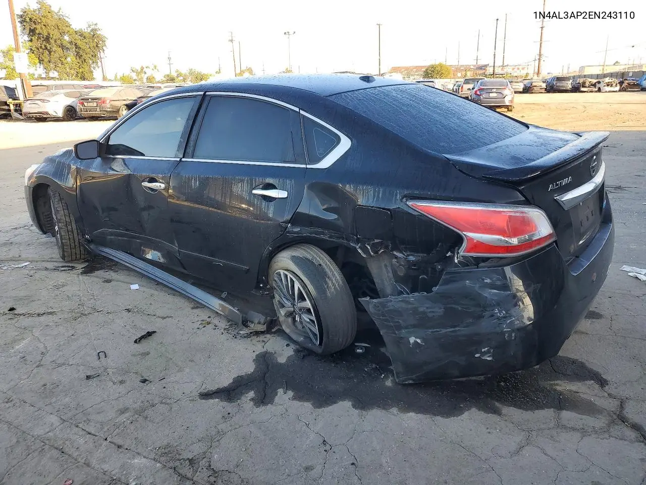 2014 NISSAN ALTIMA VIN 1N4AL3AP2EN243110 — фото 2