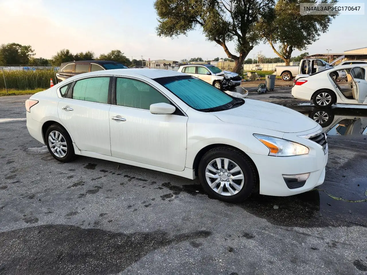 2014 NISSAN ALTIMA VIN 1N4AL3AP3EC170647 — фото 4