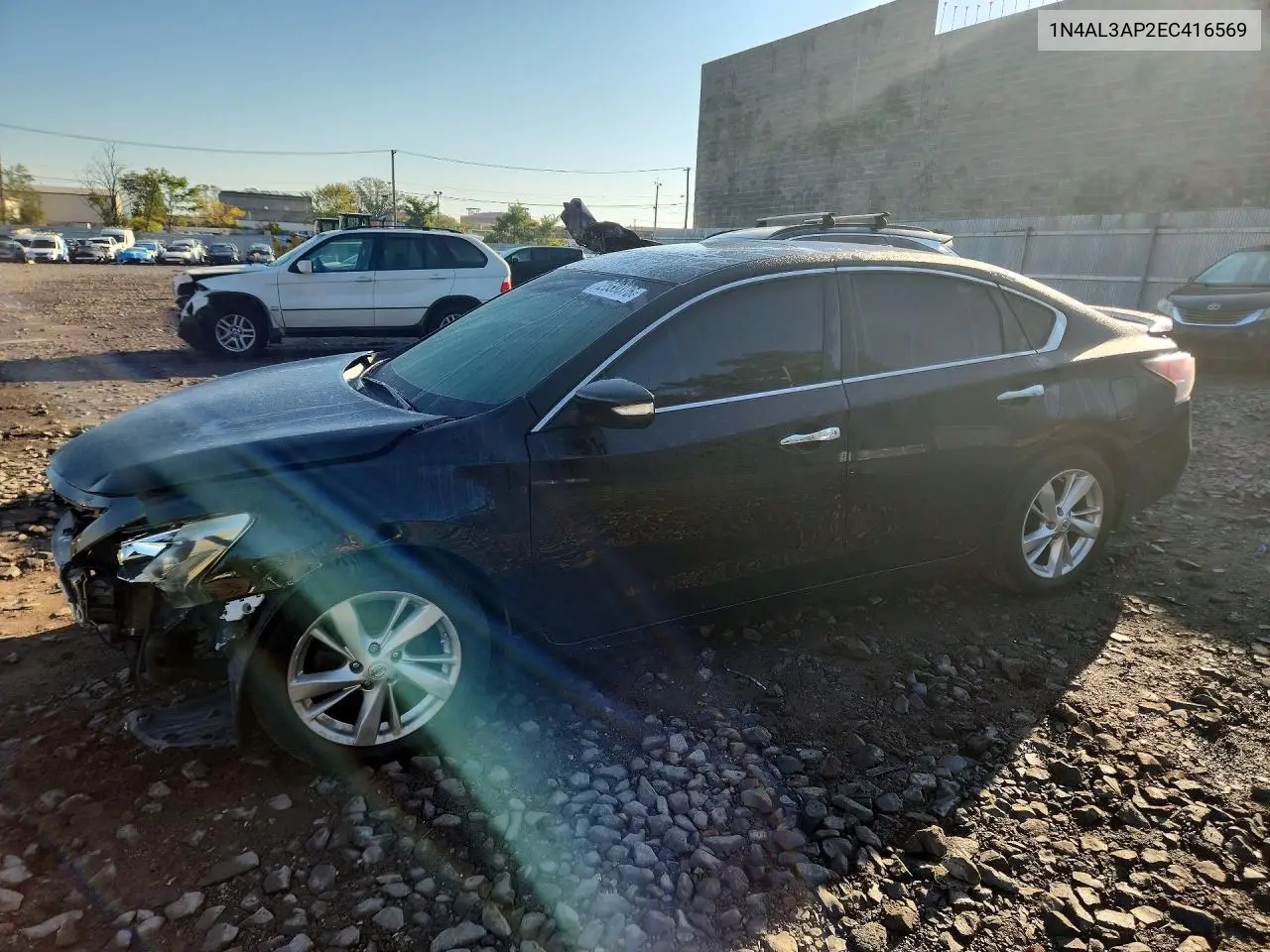 NISSAN ALTIMA 2014, VIN 1N4AL3AP2EC416569