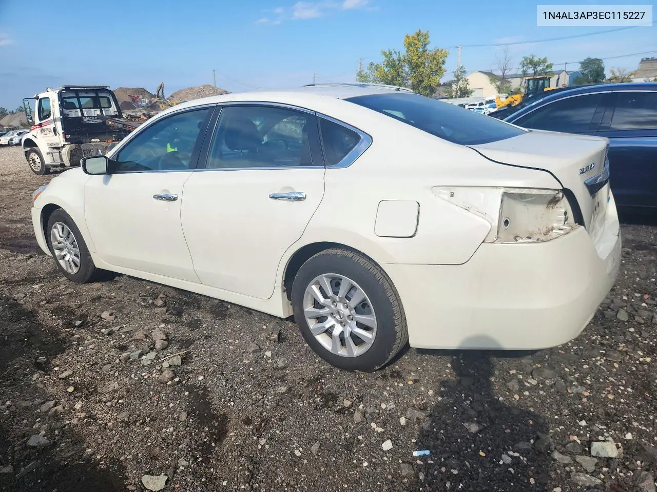 2014 NISSAN ALTIMA VIN 1N4AL3AP3EC115227 — фото 2