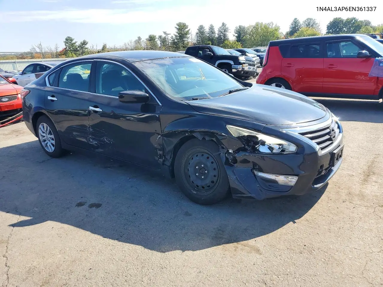 2014 NISSAN ALTIMA VIN 1N4AL3AP6EN361337 — фото 4