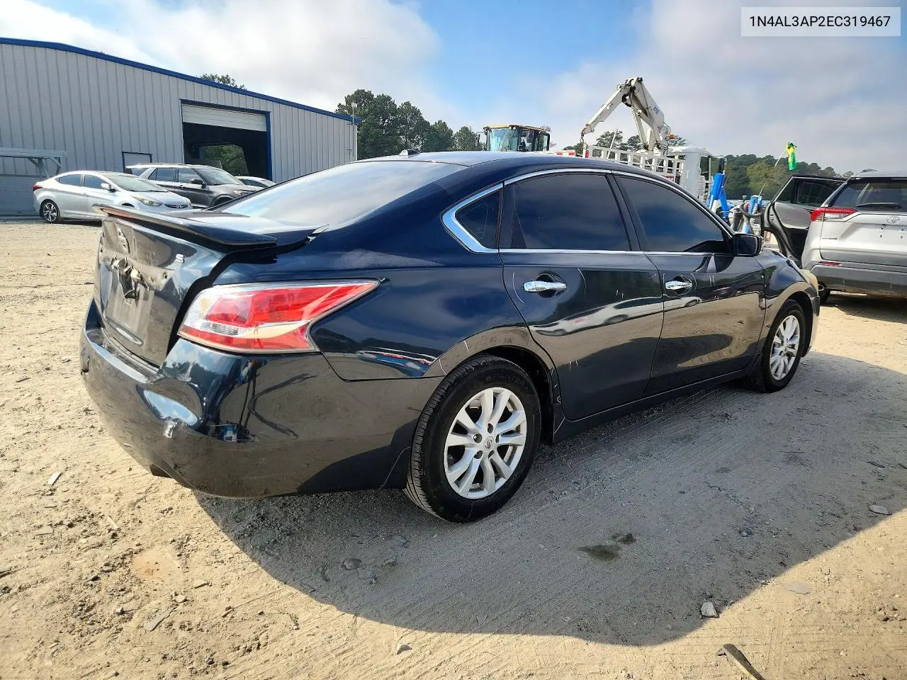 2014 NISSAN ALTIMA VIN 1N4AL3AP2EC319467 — фото 3