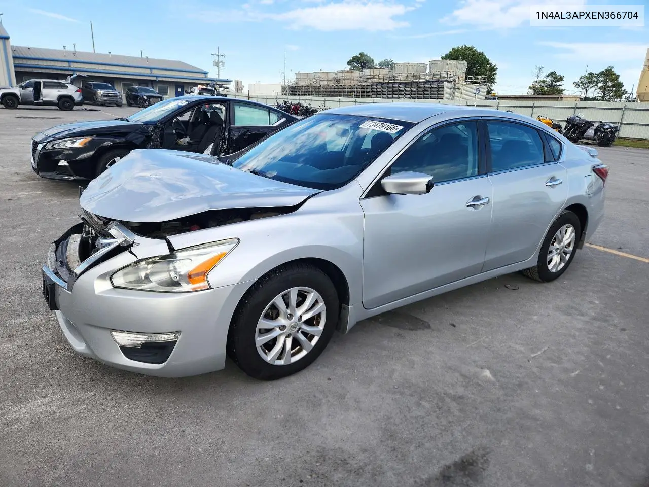 NISSAN ALTIMA 2014, VIN 1N4AL3APXEN366704