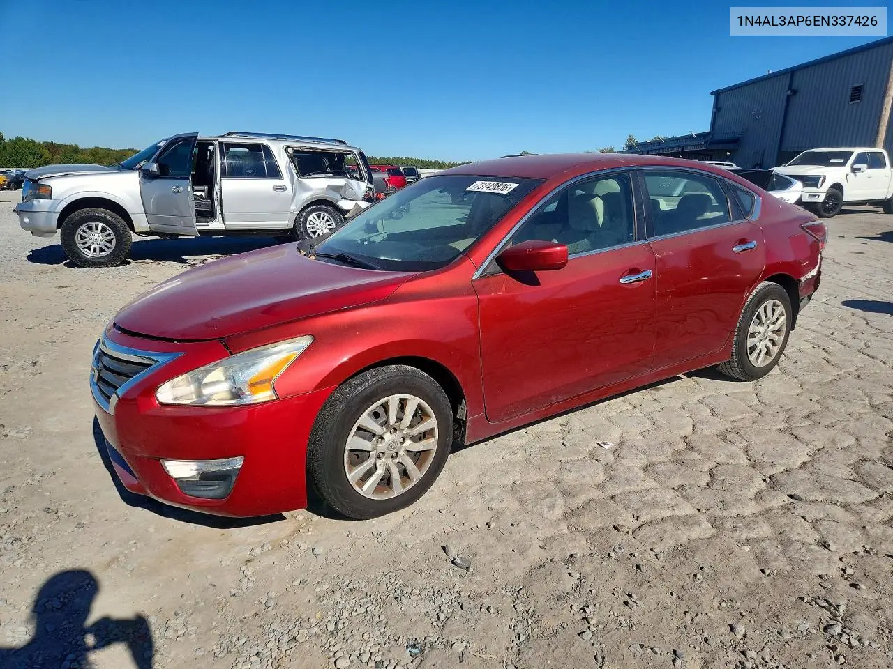 NISSAN ALTIMA 2014, VIN 1N4AL3AP6EN337426