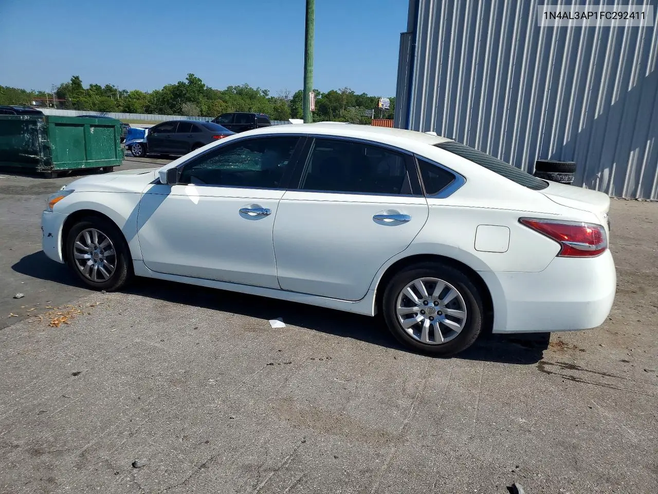 2015 NISSAN ALTIMA VIN 1N4AL3AP1FC292411 — фото 2