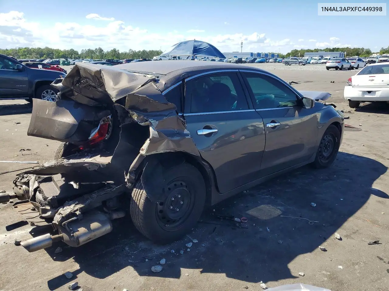 2015 NISSAN ALTIMA VIN 1N4AL3APXFC449398 — фото 3