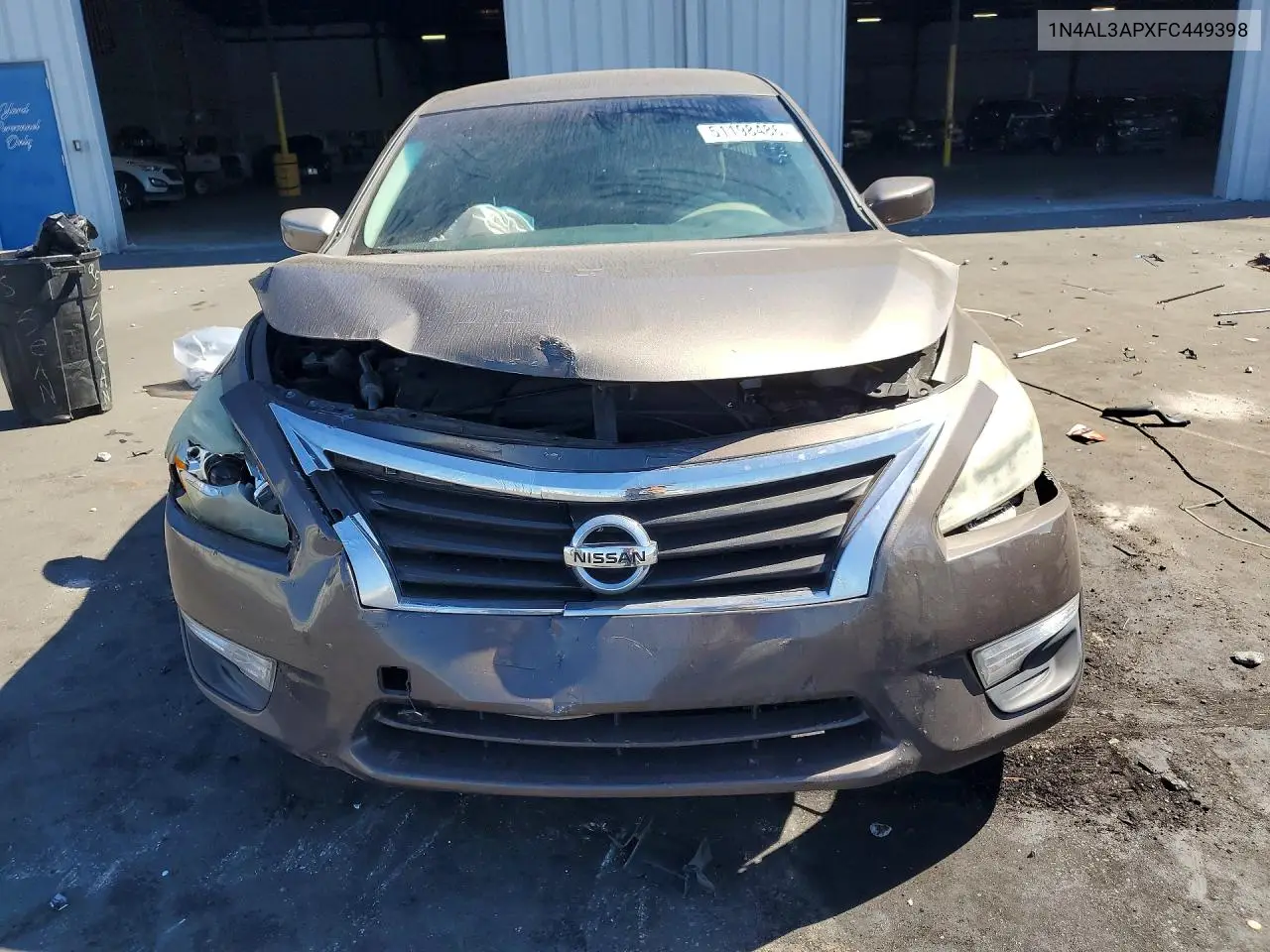 2015 NISSAN ALTIMA VIN 1N4AL3APXFC449398 — фото 5
