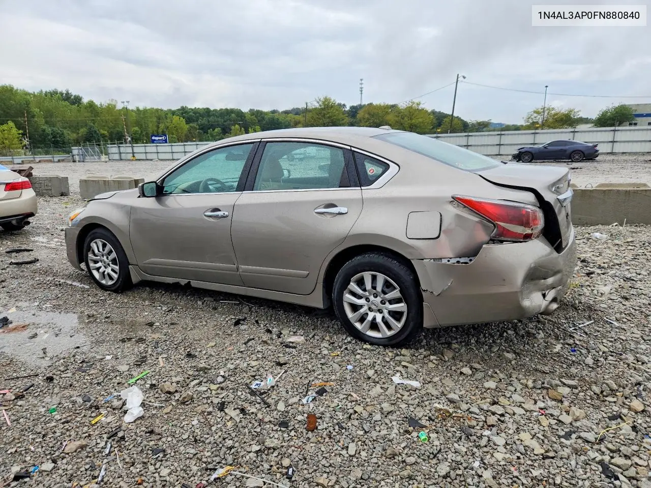 2015 NISSAN ALTIMA VIN 1N4AL3AP0FN880840 — фото 2