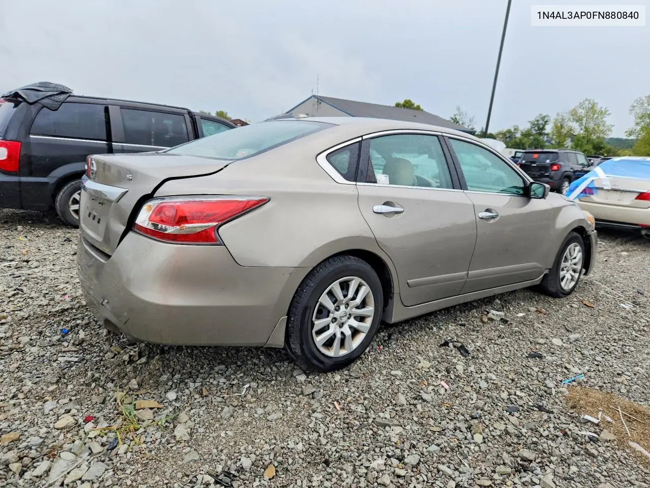 2015 NISSAN ALTIMA VIN 1N4AL3AP0FN880840 — фото 3