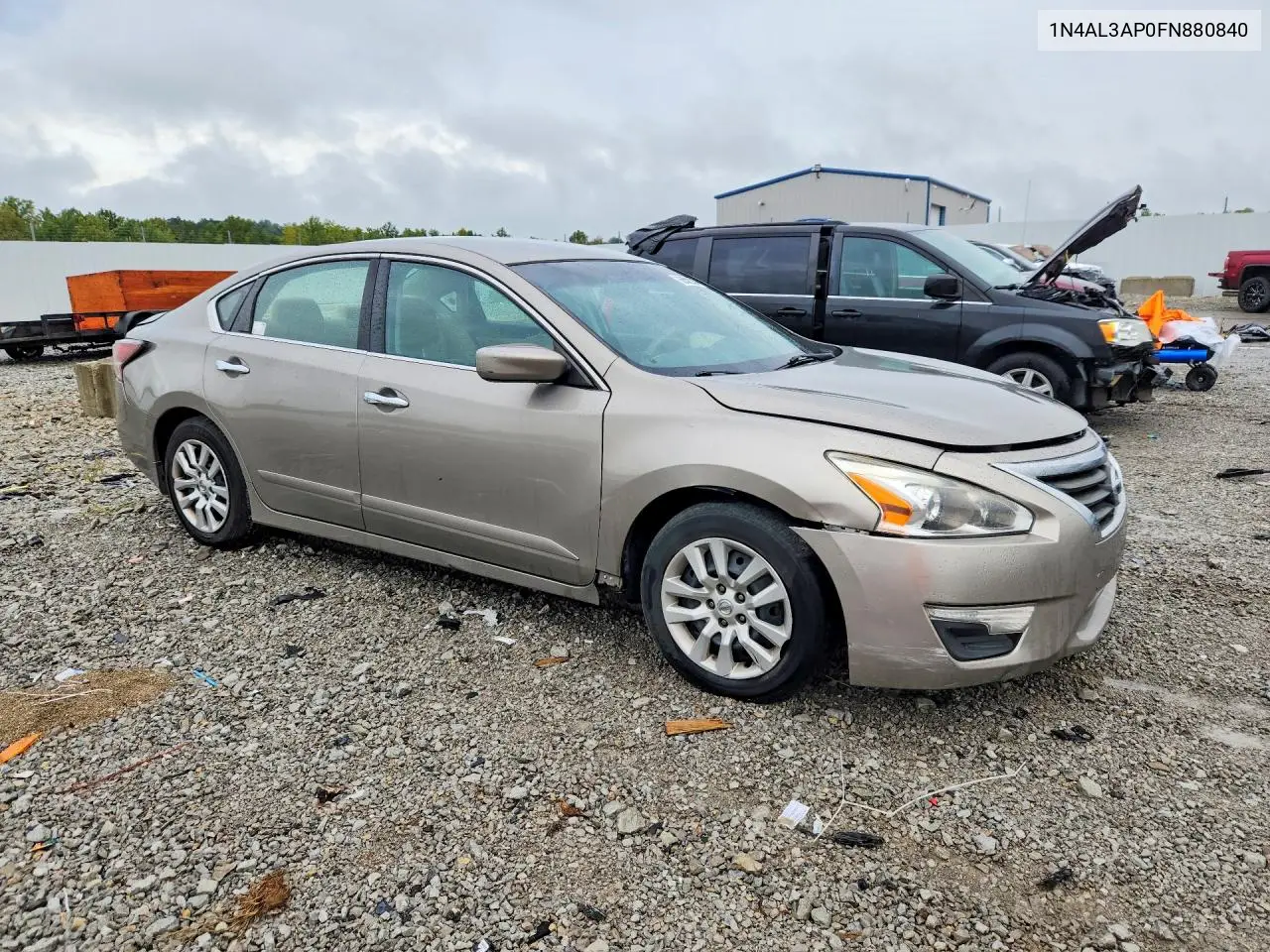 2015 NISSAN ALTIMA VIN 1N4AL3AP0FN880840 — фото 4