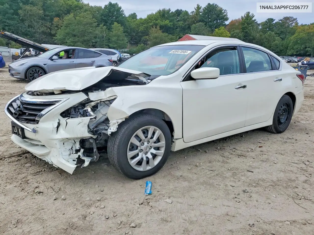 NISSAN ALTIMA 2015, VIN 1N4AL3AP9FC206777