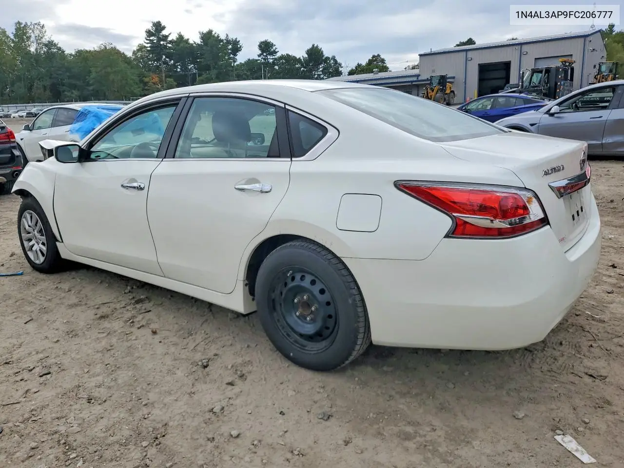 2015 NISSAN ALTIMA VIN 1N4AL3AP9FC206777 — фото 2
