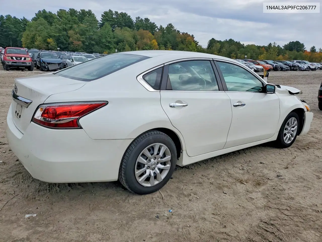 2015 NISSAN ALTIMA VIN 1N4AL3AP9FC206777 — фото 3