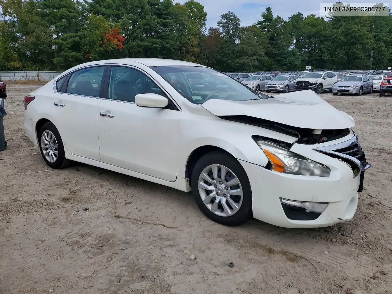 2015 NISSAN ALTIMA VIN 1N4AL3AP9FC206777 — фото 4
