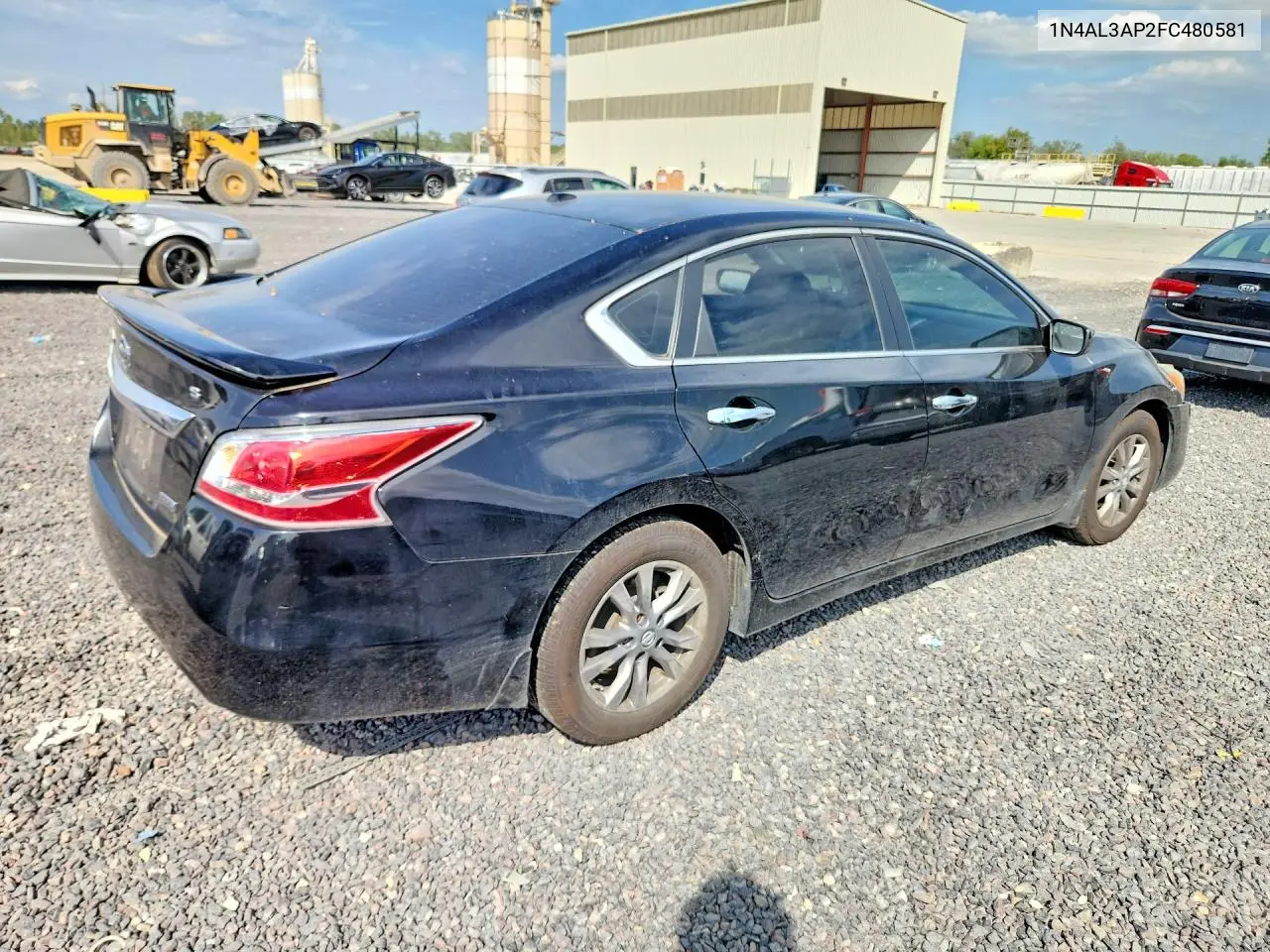 2015 NISSAN ALTIMA VIN 1N4AL3AP2FC480581 — фото 3