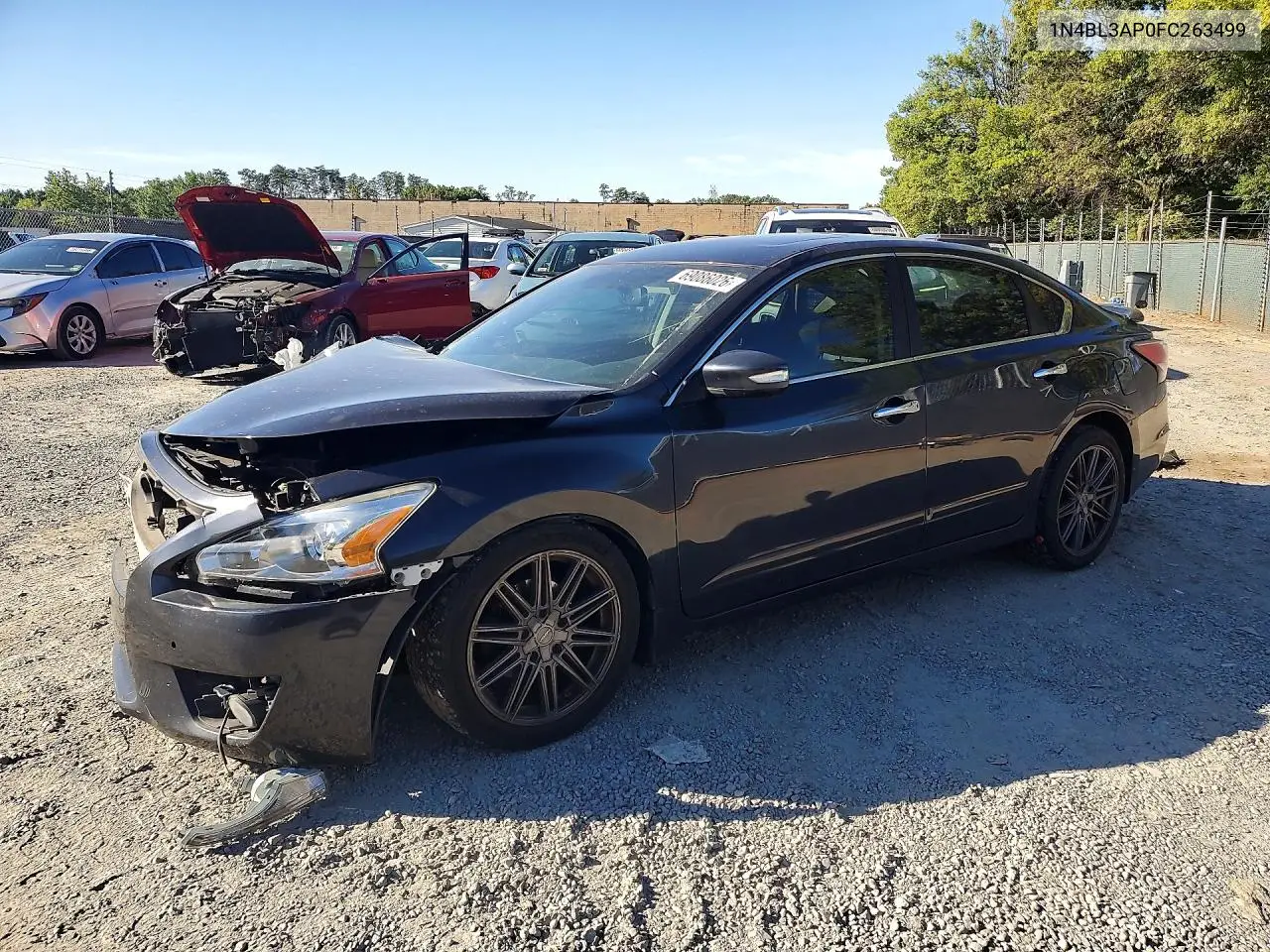 NISSAN ALTIMA 2015, VIN 1N4BL3AP0FC263499