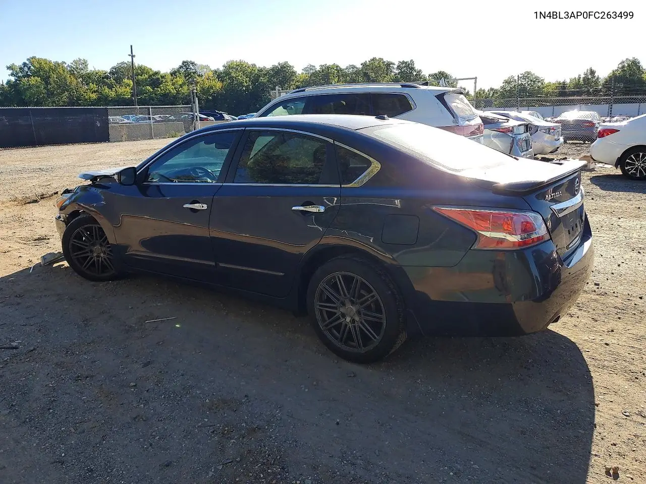 2015 NISSAN ALTIMA VIN 1N4BL3AP0FC263499 — фото 2