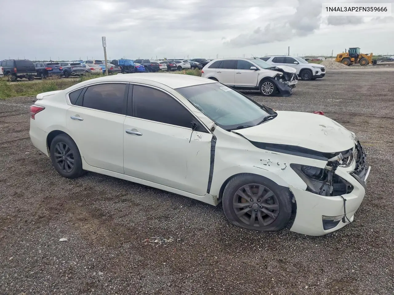 2015 NISSAN ALTIMA VIN 1N4AL3AP2FN359666 — фото 4