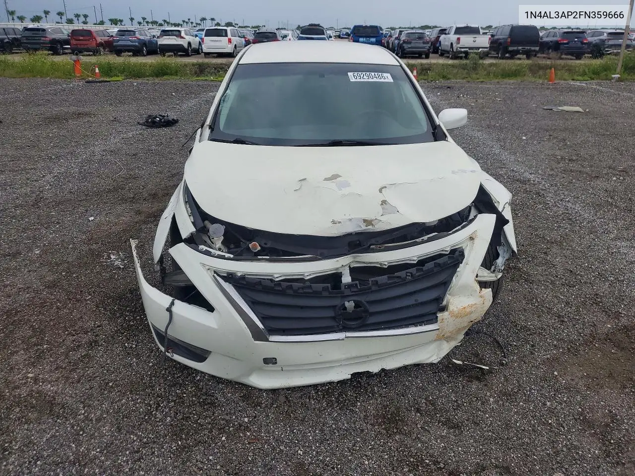 2015 NISSAN ALTIMA VIN 1N4AL3AP2FN359666 — фото 5