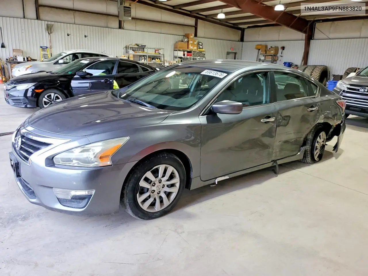 NISSAN ALTIMA 2015, VIN 1N4AL3AP9FN883820