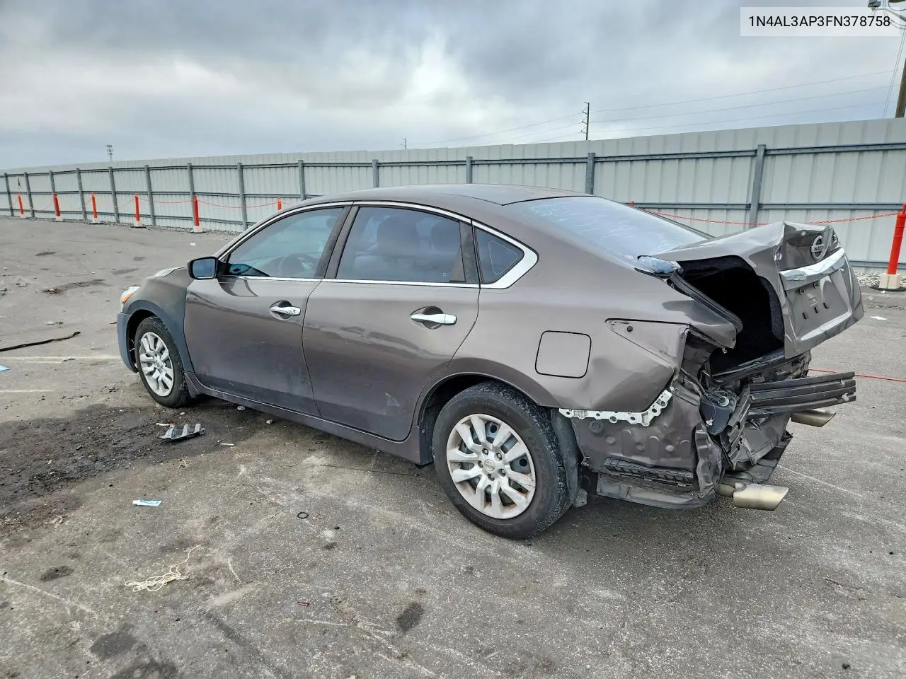 2015 NISSAN ALTIMA VIN 1N4AL3AP3FN378758 — фото 2