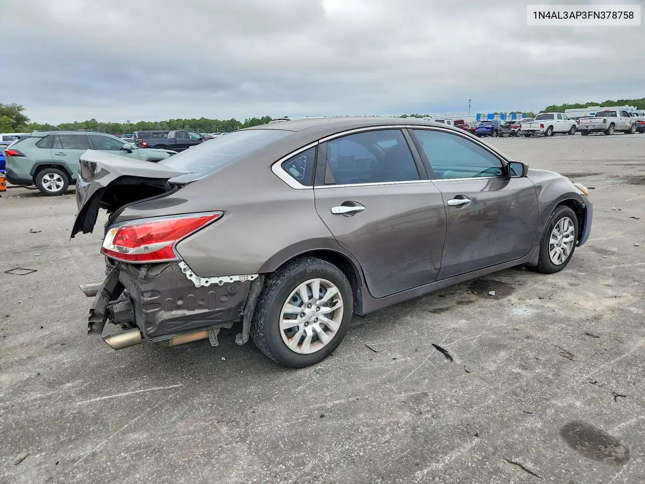 2015 NISSAN ALTIMA VIN 1N4AL3AP3FN378758 — фото 3