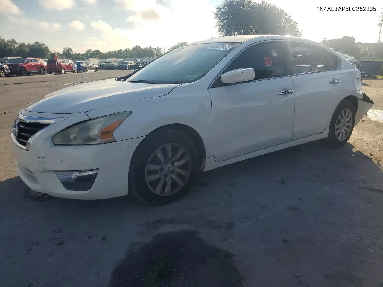 NISSAN ALTIMA 2015, VIN 1N4AL3AP5FC252235