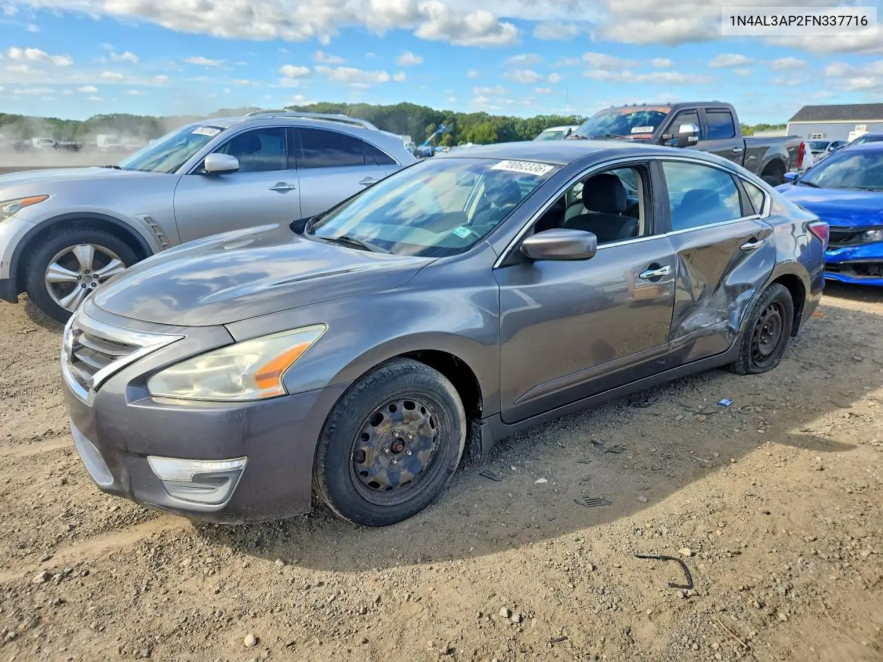 NISSAN ALTIMA 2015, VIN 1N4AL3AP2FN337716