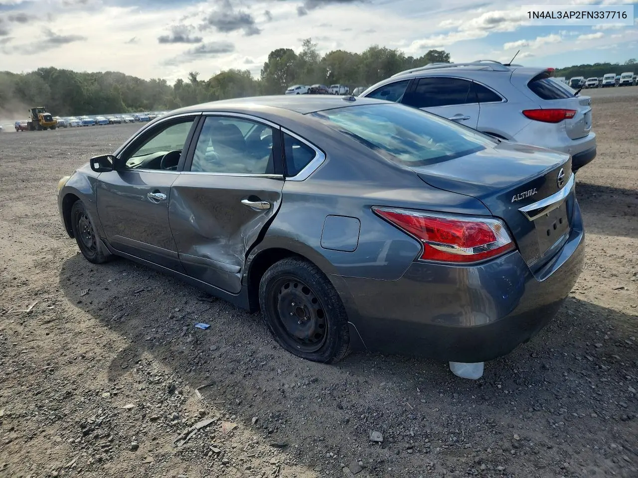 2015 NISSAN ALTIMA VIN 1N4AL3AP2FN337716 — фото 2