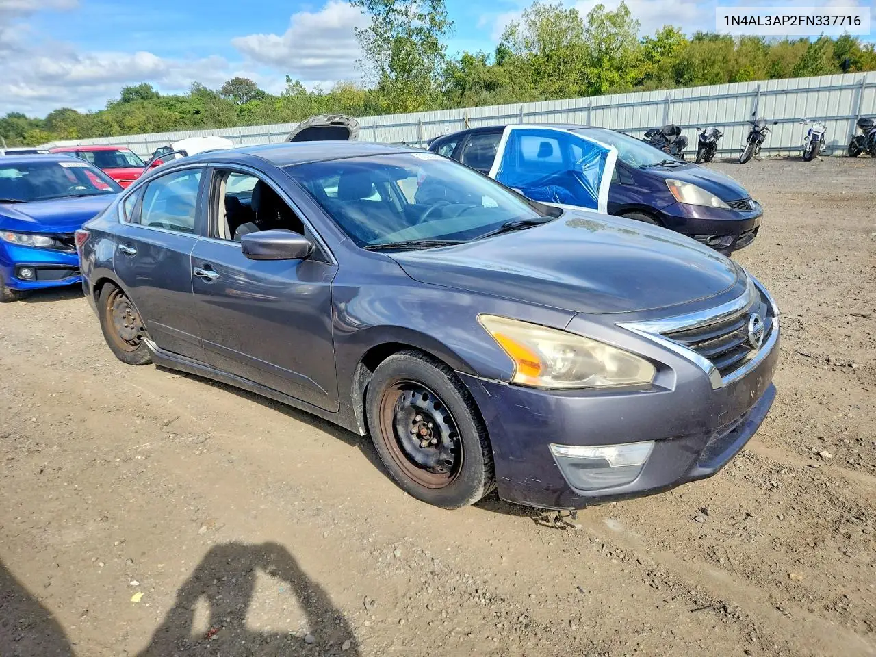 2015 NISSAN ALTIMA VIN 1N4AL3AP2FN337716 — фото 4