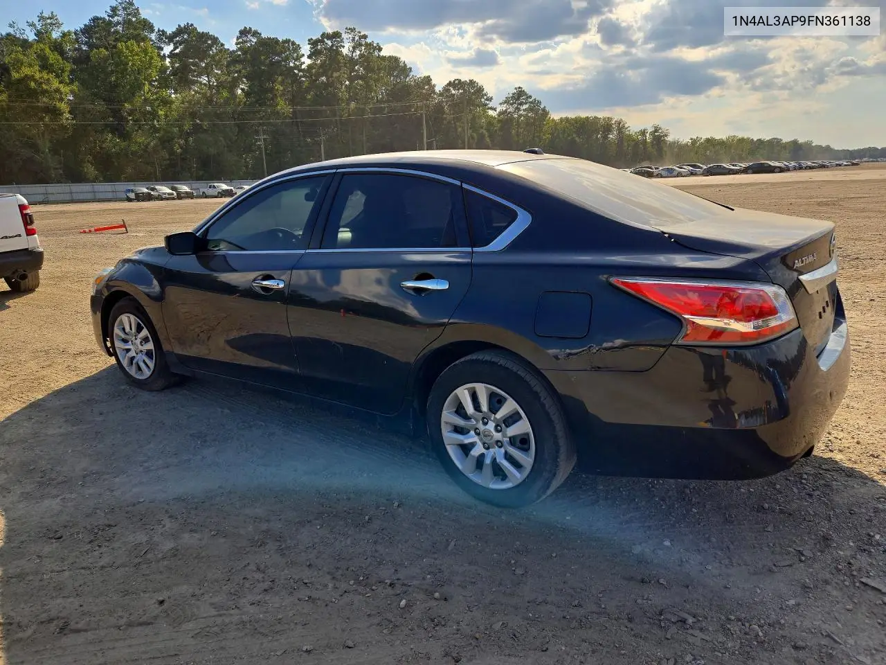 2015 NISSAN ALTIMA VIN 1N4AL3AP9FN361138 — фото 2