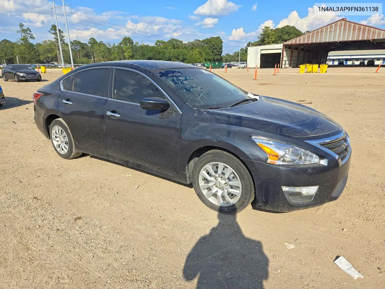 2015 NISSAN ALTIMA VIN 1N4AL3AP9FN361138 — фото 4