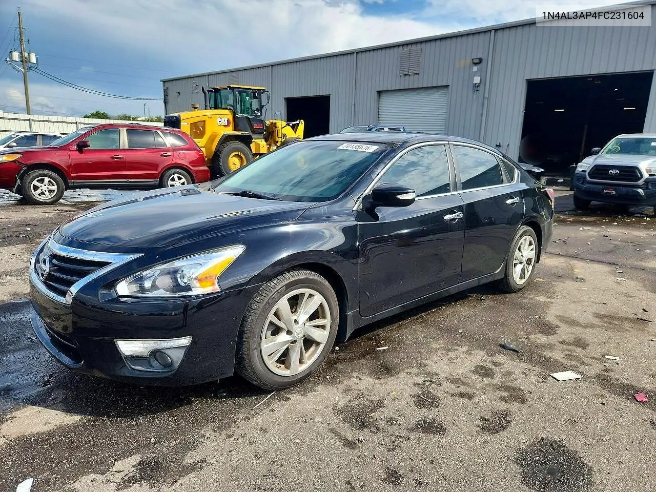 NISSAN ALTIMA 2015, VIN 1N4AL3AP4FC231604