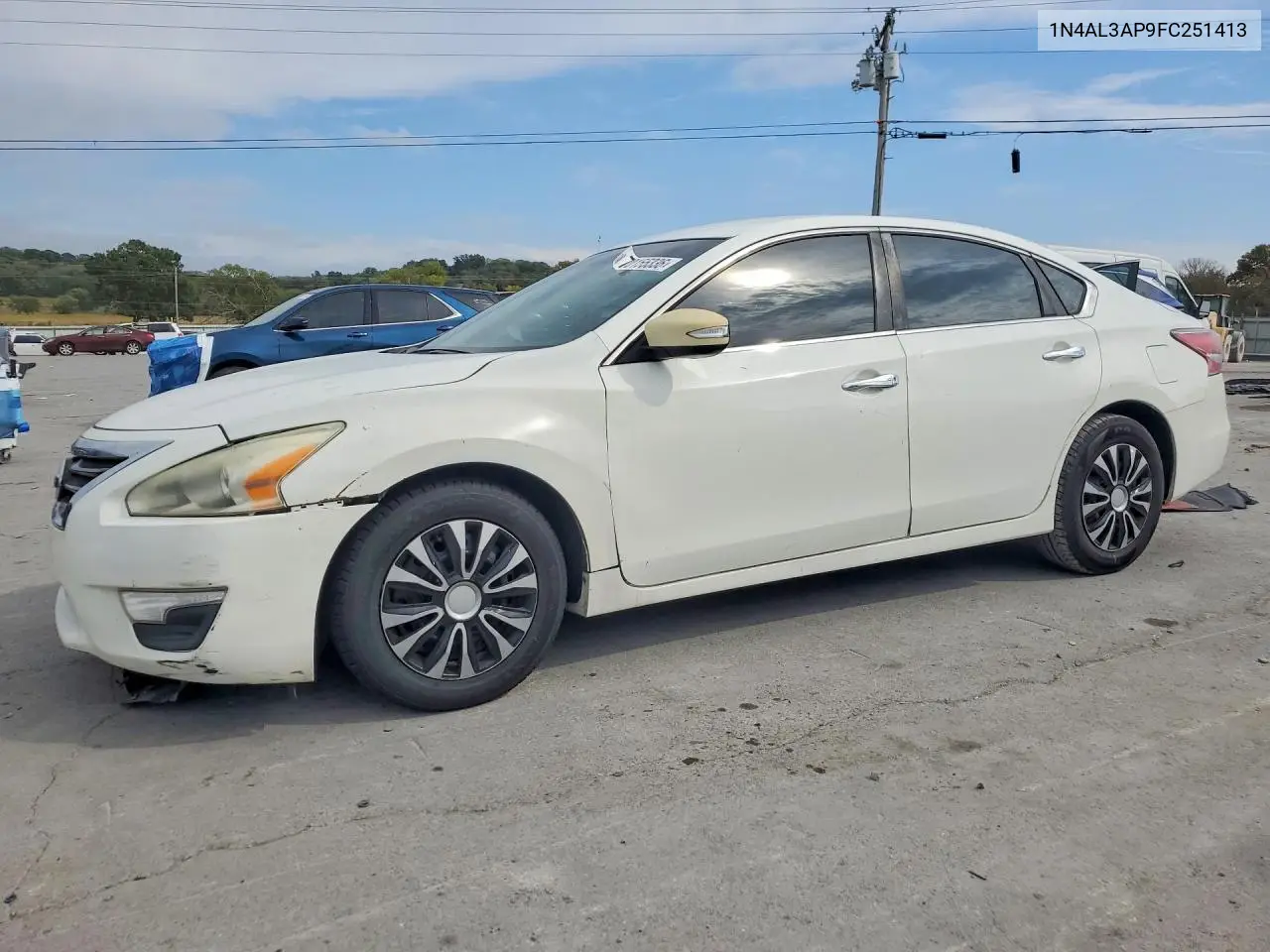 NISSAN ALTIMA 2015, VIN 1N4AL3AP9FC251413