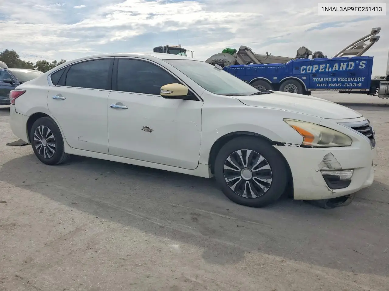 2015 NISSAN ALTIMA VIN 1N4AL3AP9FC251413 — фото 4