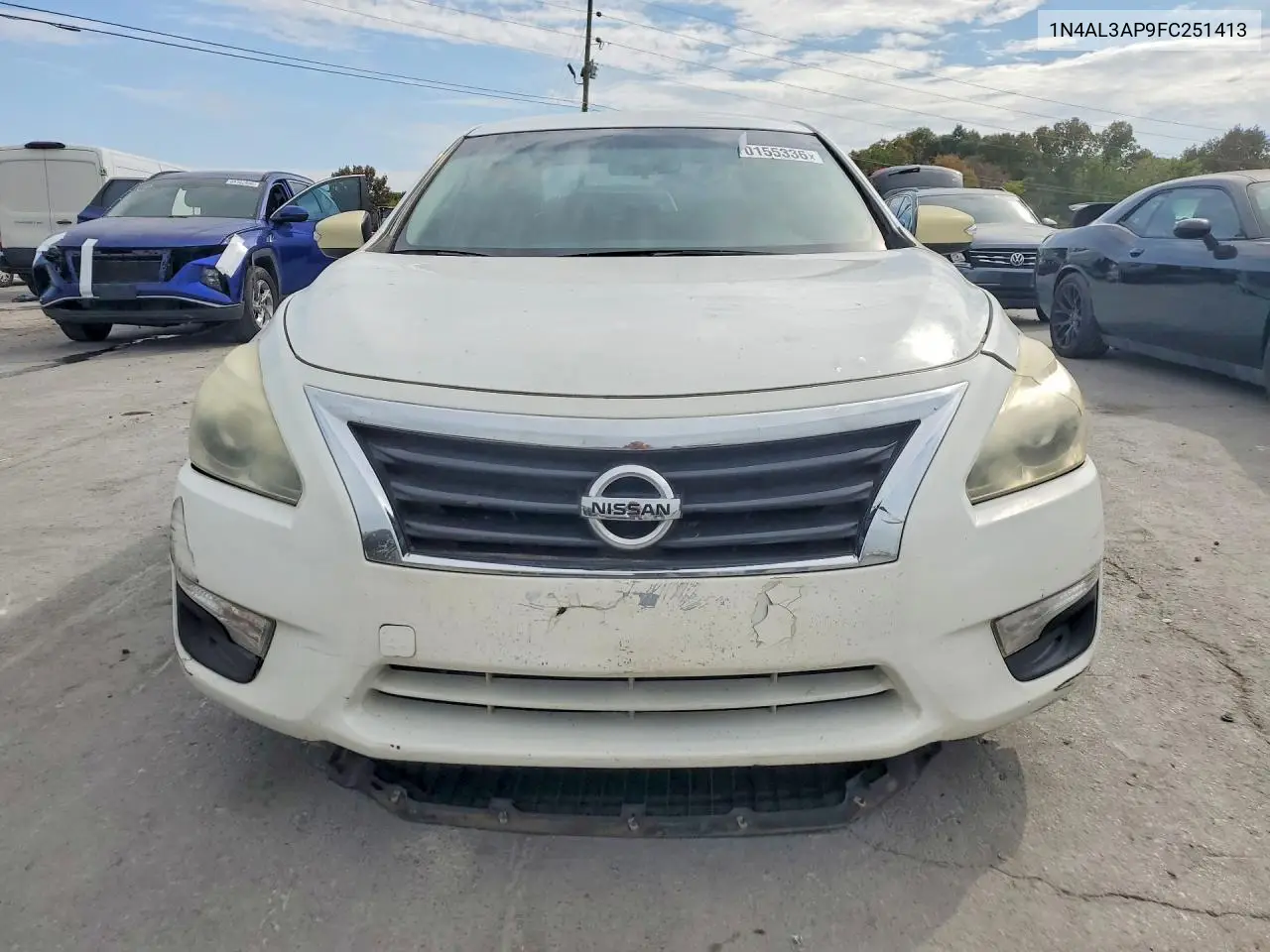 2015 NISSAN ALTIMA VIN 1N4AL3AP9FC251413 — фото 5