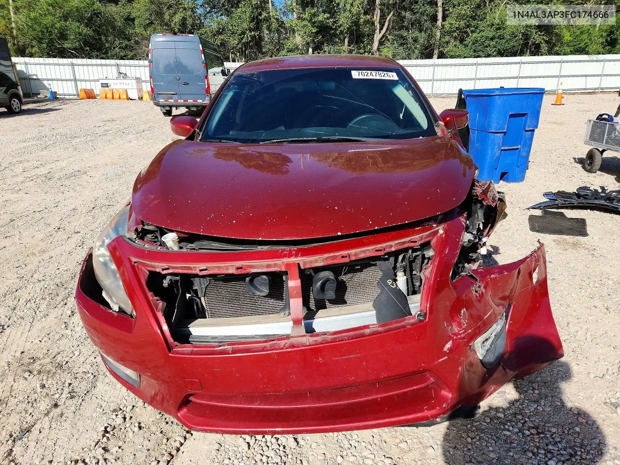 2015 NISSAN ALTIMA VIN 1N4AL3AP3FC174666 — фото 5