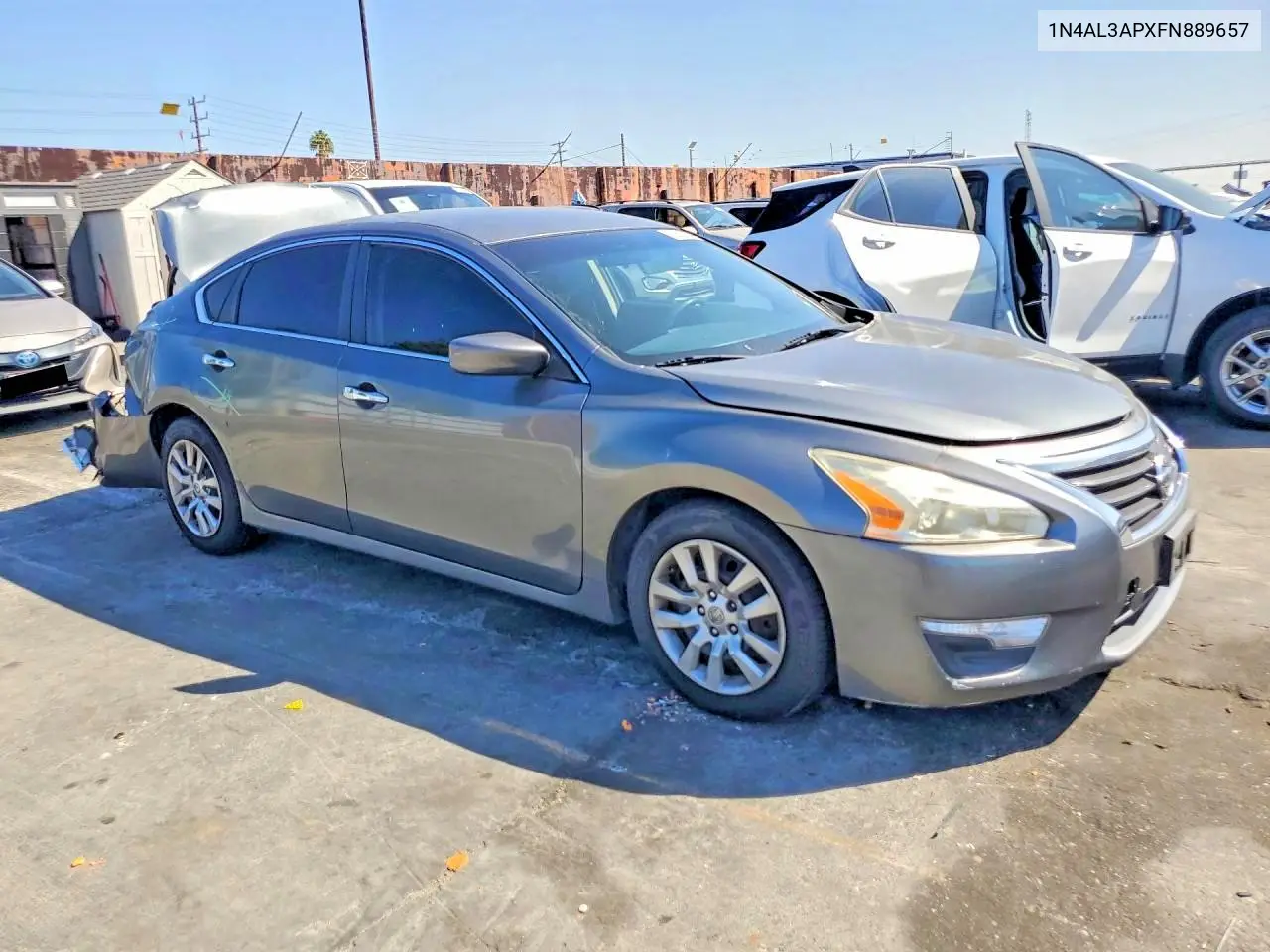 2015 NISSAN ALTIMA VIN 1N4AL3APXFN889657 — фото 4