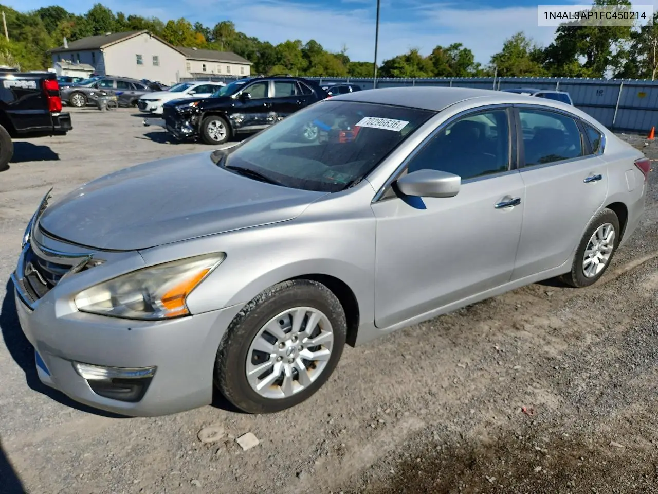 NISSAN ALTIMA 2015, VIN 1N4AL3AP1FC450214