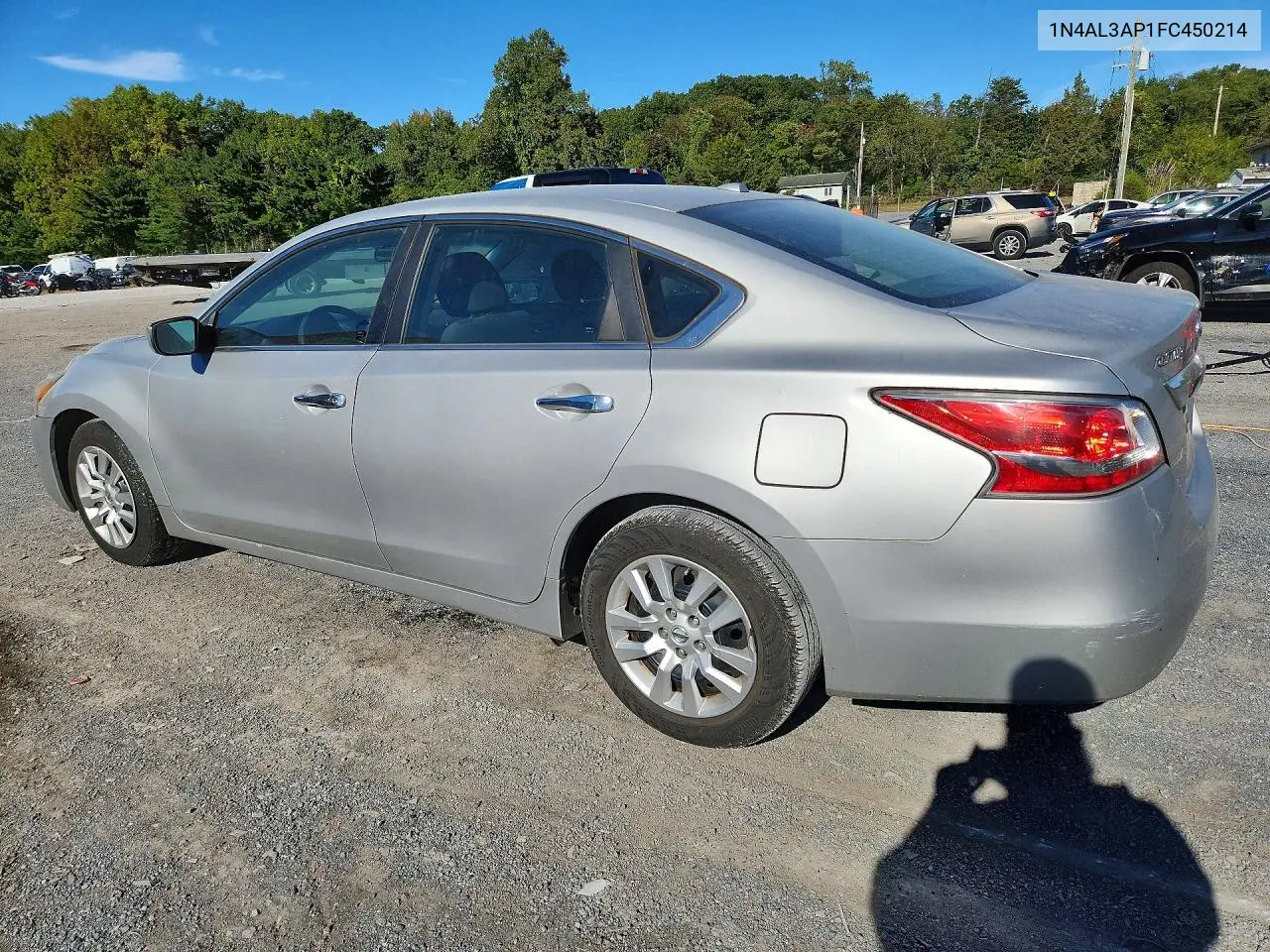 2015 NISSAN ALTIMA VIN 1N4AL3AP1FC450214 — фото 2