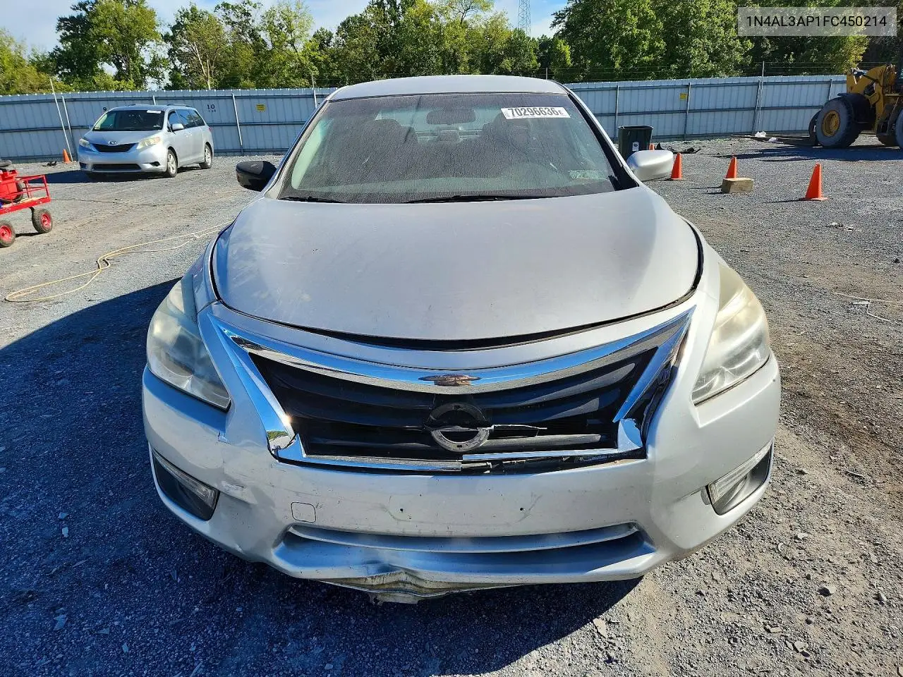 2015 NISSAN ALTIMA VIN 1N4AL3AP1FC450214 — фото 5